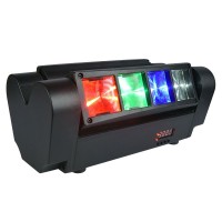LIGHT4ME SPIDER MKII TURBO EFEKT LED 8X3W RGBW