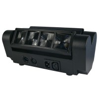 LIGHT4ME SPIDER MKII TURBO EFEKT LED 8X3W RGBW