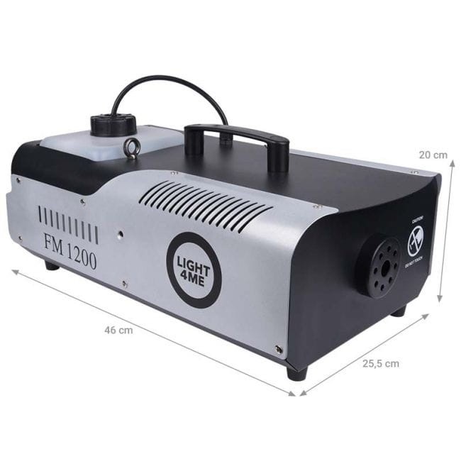 LIGHT4ME FM 1200 WYTWORNICA DYMU MGŁY Z PILOTEM