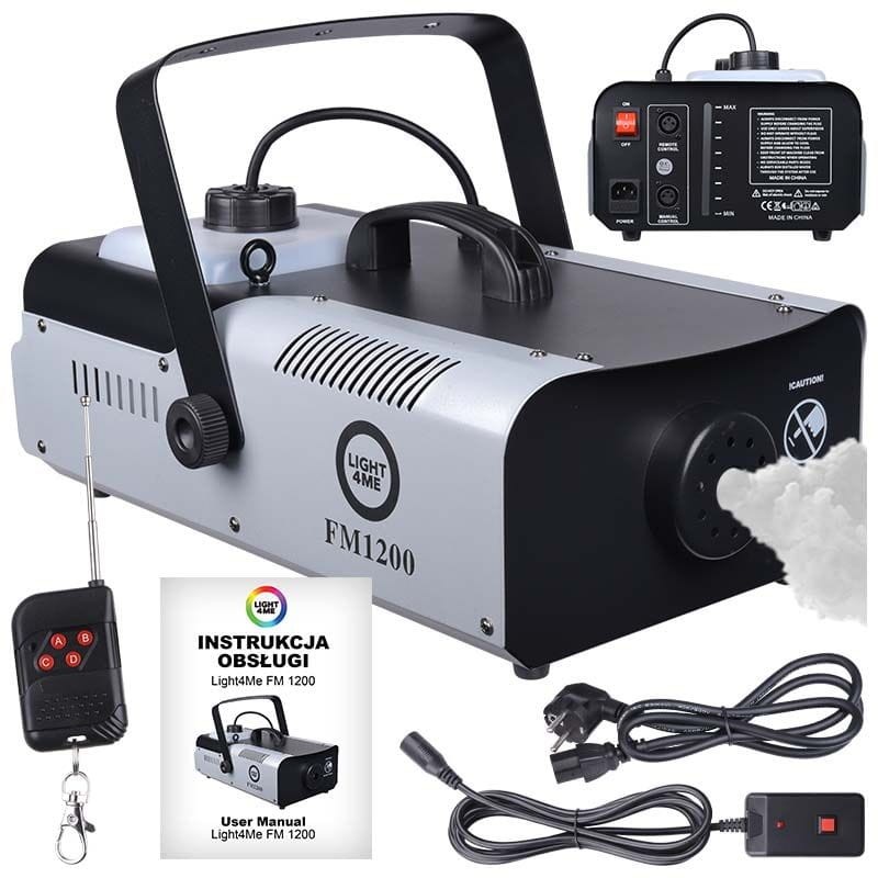 LIGHT4ME FM 1200 WYTWORNICA DYMU MGŁY Z PILOTEM