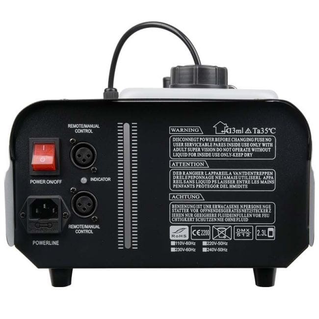 LIGHT4ME FM 1200 WYTWORNICA DYMU MGŁY Z PILOTEM