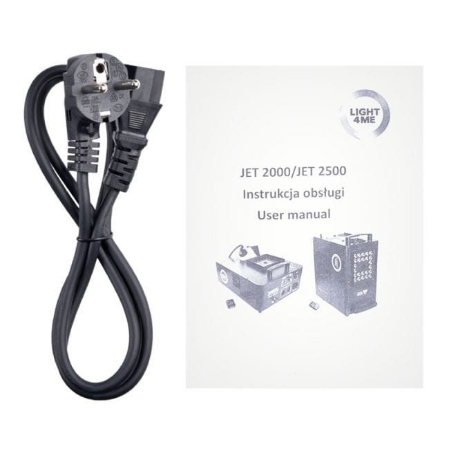LIGHT4ME JET 2000 WYTWORNICA DYMU PIONOWEGO LED
