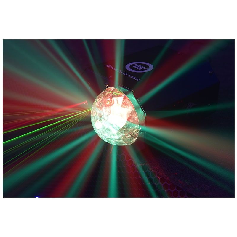 LIGHT4ME DISCO KULA LASER MULTIEFEKT ŚWIETLNY LED