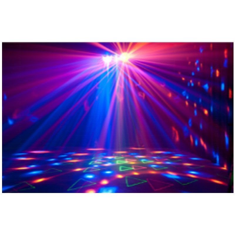 LIGHT4ME DERBY MIX STROBO LASER MULTIEFEKT DISCO LED
