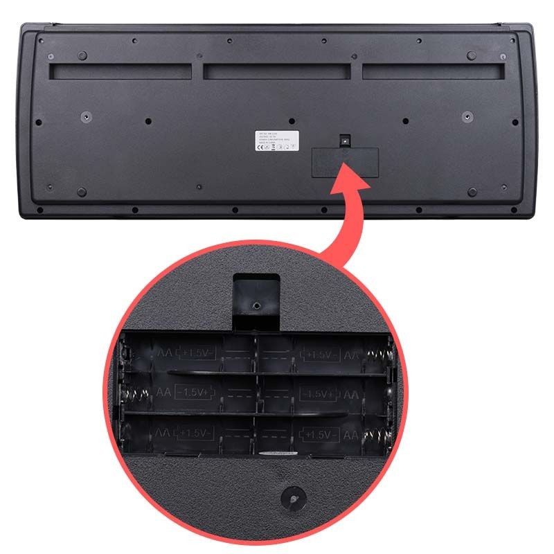 MK 2106 KEYBOARD KLAWISZE ORGANY DLA DZIECI DO NAUKI GRY USB MP3 MIKROFON