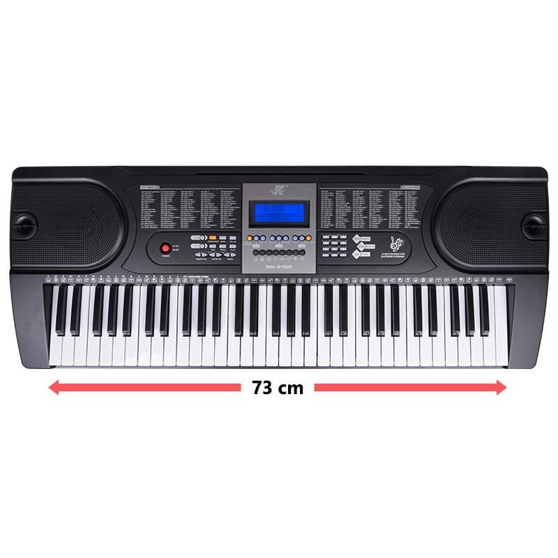 MK 2106 KEYBOARD KLAWISZE ORGANY DLA DZIECI DO NAUKI GRY USB MP3 MIKROFON