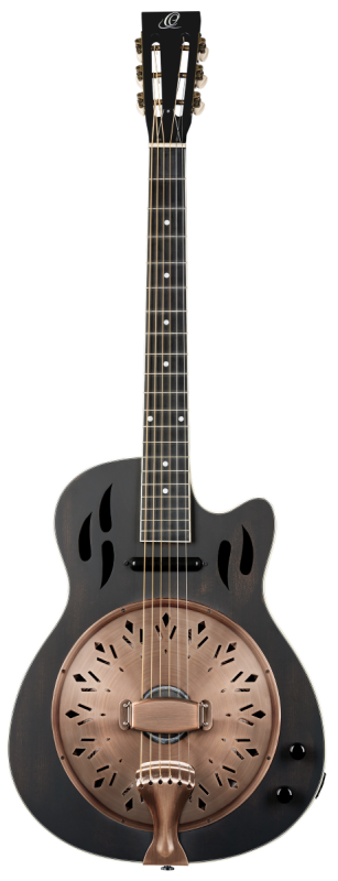 ORTEGA RRG40CE-DBK RESONATOR GITARA REZOFONICZNA