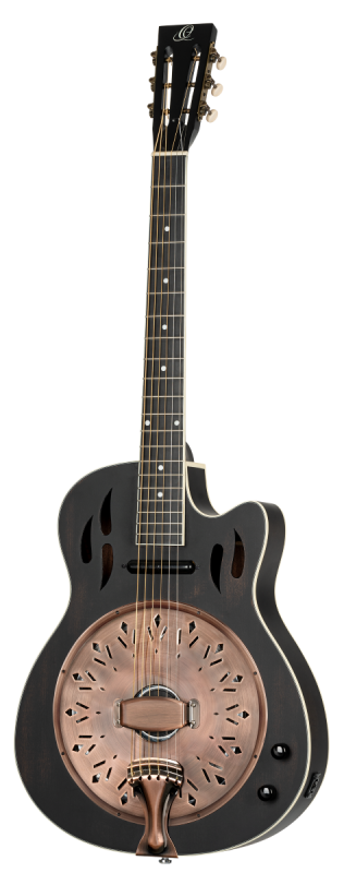 ORTEGA RRG40CE-DBK RESONATOR GITARA REZOFONICZNA