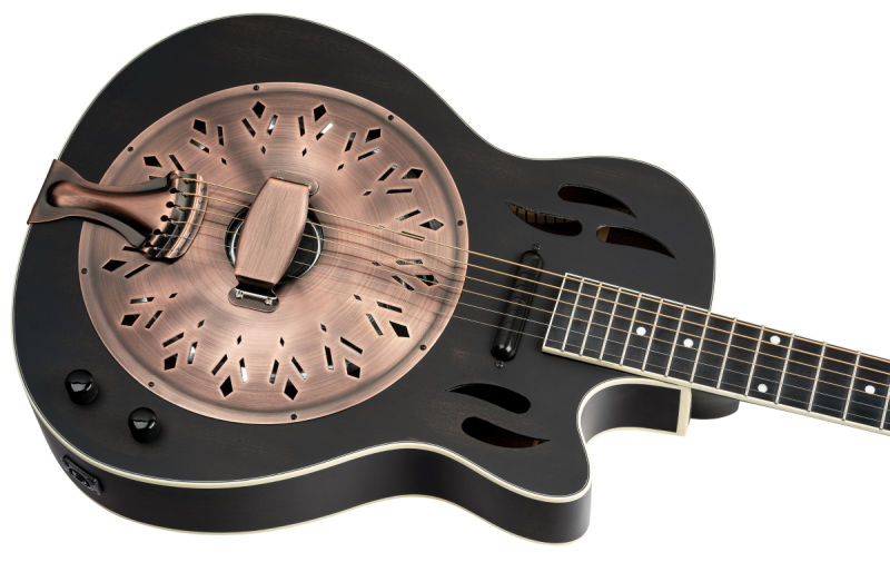 ORTEGA RRG40CE-DBK RESONATOR GITARA REZOFONICZNA