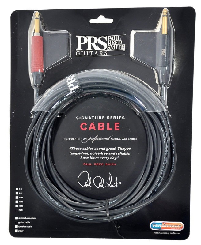 PRS KABEL GITAROWY 7.6m PROSTY