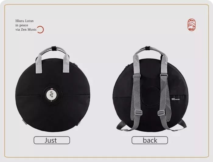 HLURU TA14-14-INKBLACK HANDPAN