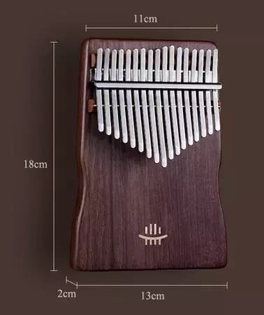 HLURU KS17-WALNUT KALIMBA