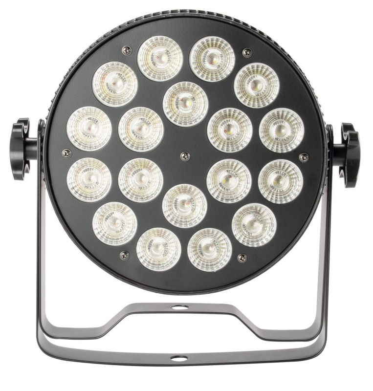 FLASH LED PAR64 18X12 RGBWA UV FLAT