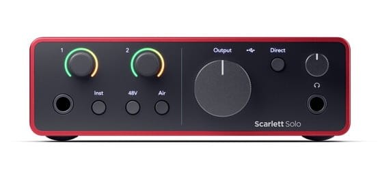 FOCUSRITE SCARLETT SOLO 4TH GEN