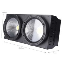 LIGHT4ME BLINDER LED 2x100W OŚWIETLACZ SCENICZNY