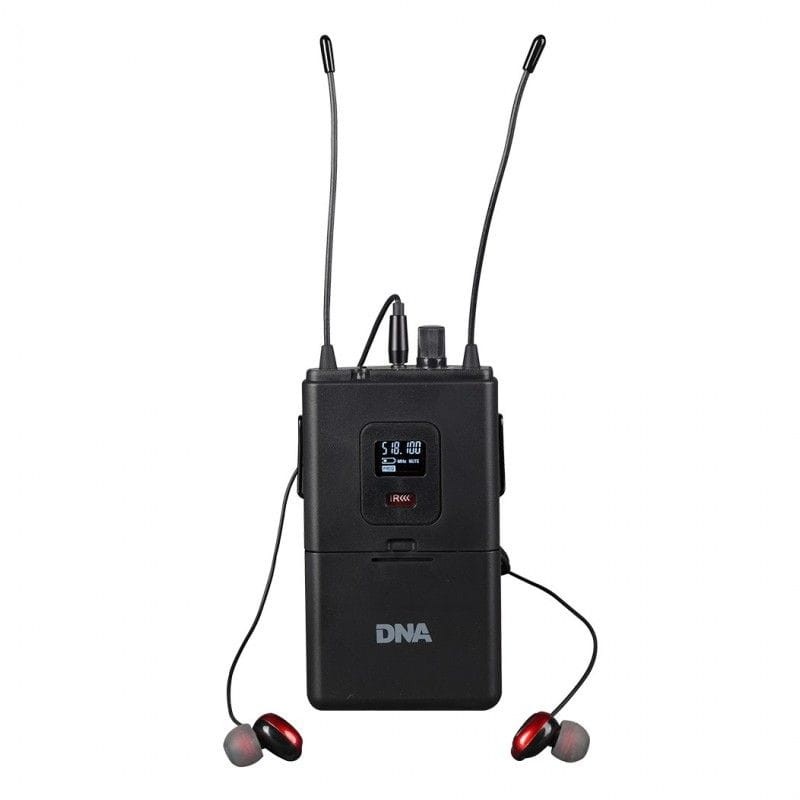 DNA IN-EAR DOUSZNY ODSŁUCH BEZPRZEWODOWY MONITOR