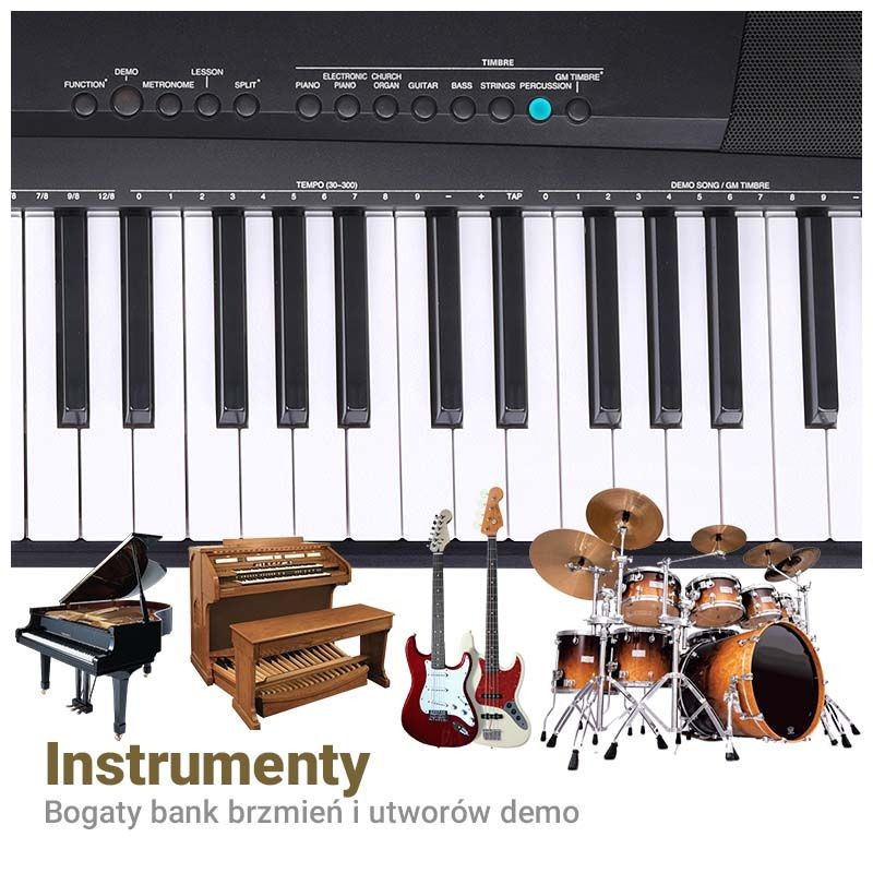 MK DP 881 PIANINO CYFROWE KLAWISZE DO NAUKI GRY