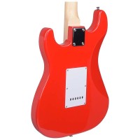 NN EG SET RED ZESTAW GITAROWY GITARA ELEKTRYCZNA STRAT CZERWONA