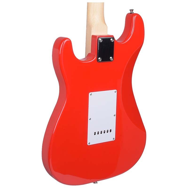 NN EG SET RED ZESTAW GITAROWY GITARA ELEKTRYCZNA STRAT CZERWONA