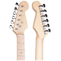 NN EG SET RED ZESTAW GITAROWY GITARA ELEKTRYCZNA STRAT CZERWONA
