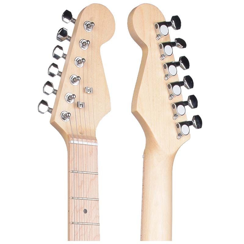 NN EG SET RED ZESTAW GITAROWY GITARA ELEKTRYCZNA STRAT CZERWONA