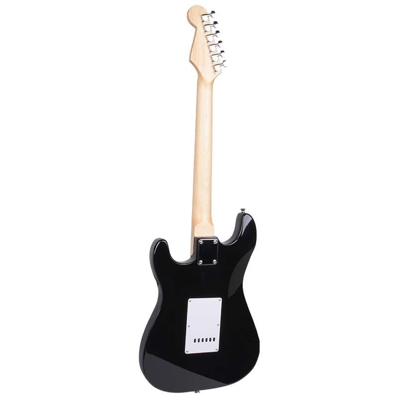 NN EG SET BK ZESTAW GITAROWY GITARA ELEKTRYCZNA STRAT CZARNA