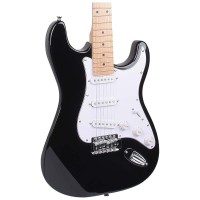 NN EG SET BK ZESTAW GITAROWY GITARA ELEKTRYCZNA STRAT CZARNA