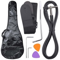 NN EG SET BK ZESTAW GITAROWY GITARA ELEKTRYCZNA STRAT CZARNA