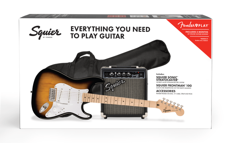 SQUIER SONIC STRATOCASTER 2TS PACK 037-1720-603