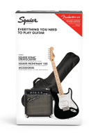SQUIER SONIC STRATOCASTER BLK PACK 037-1720-606