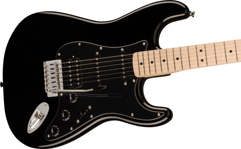 SQUIER SONIC STRATOCASTER HSS MN BPG BLK 037-3203-506