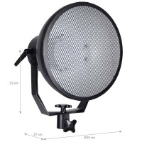 LIGHT4ME RETRO 300 RGBA IR REFLEKTOR SCENICZNY DEKORACJA ŚWIATŁEM PILOT