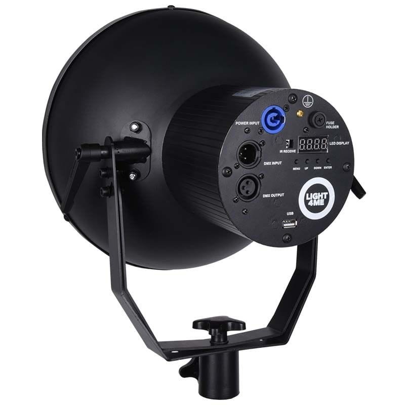 LIGHT4ME RETRO 300 RGBA IR REFLEKTOR SCENICZNY DEKORACJA ŚWIATŁEM PILOT