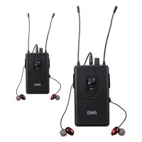 DNA IN-EAR DOUBLE PODWÓJNY DOUSZNY ODSŁUCH BEZPRZEWODOWY MONITOR