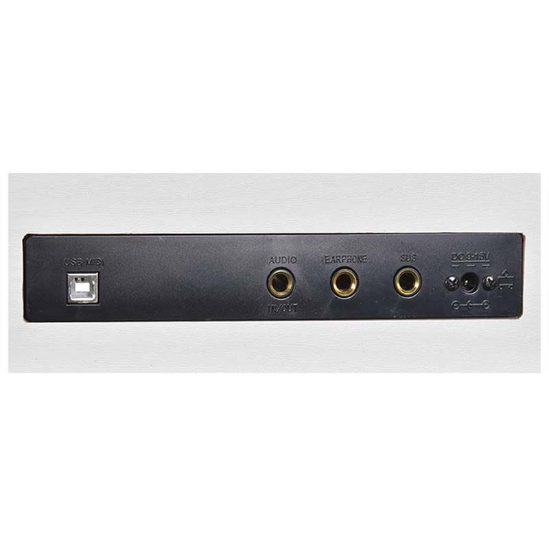 V-TONE BL-8808 WH PIANINO CYFROWE DO NAUKI USB MIDI BIAŁE