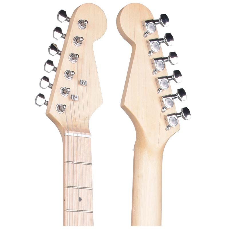 NN EG SET BLU ZESTAW GITAROWY GITARA ELEKTRYCZNA STRAT NIEBIESKA