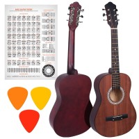NN AG 34 GITARA AKUSTYCZNA 1/2 DO NAUKI GRY MATOWA