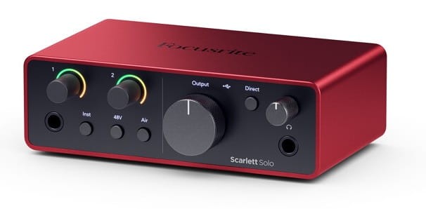 FOCUSRITE SCARLETT SOLO STUDIO 4TH GEN