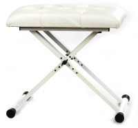 TIETZ T-66 BIAŁA ŁAWA DO PIANINA KEYBORDU