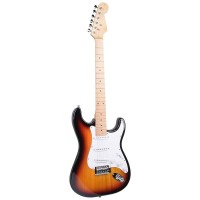 NN EG SET SB ZESTAW GITAROWY GITARA ELEKTRYCZNA STRAT PODPALANY