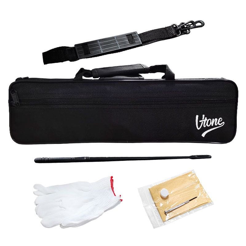V-TONE VFL 16 FLET POPRZECZNY METALOWY C ETUI