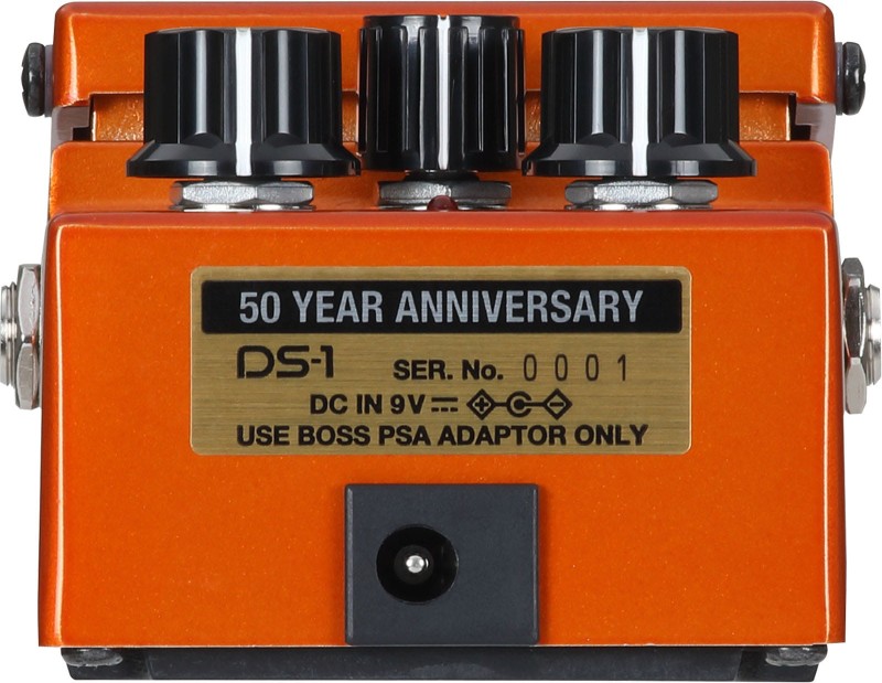 BOSS DS-1-B50A 50TH ANNIVERSARY EDITION DISTORTION