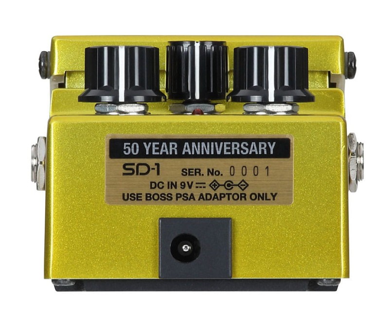 BOSS SD-1-B50A 50TH ANNIVERSARY EDITION SUPER OVERDRIVE
