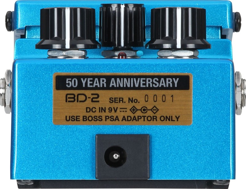 BOSS BD-2-B50A 50TH ANNIVERSARY EDITION BLUES DRIVE