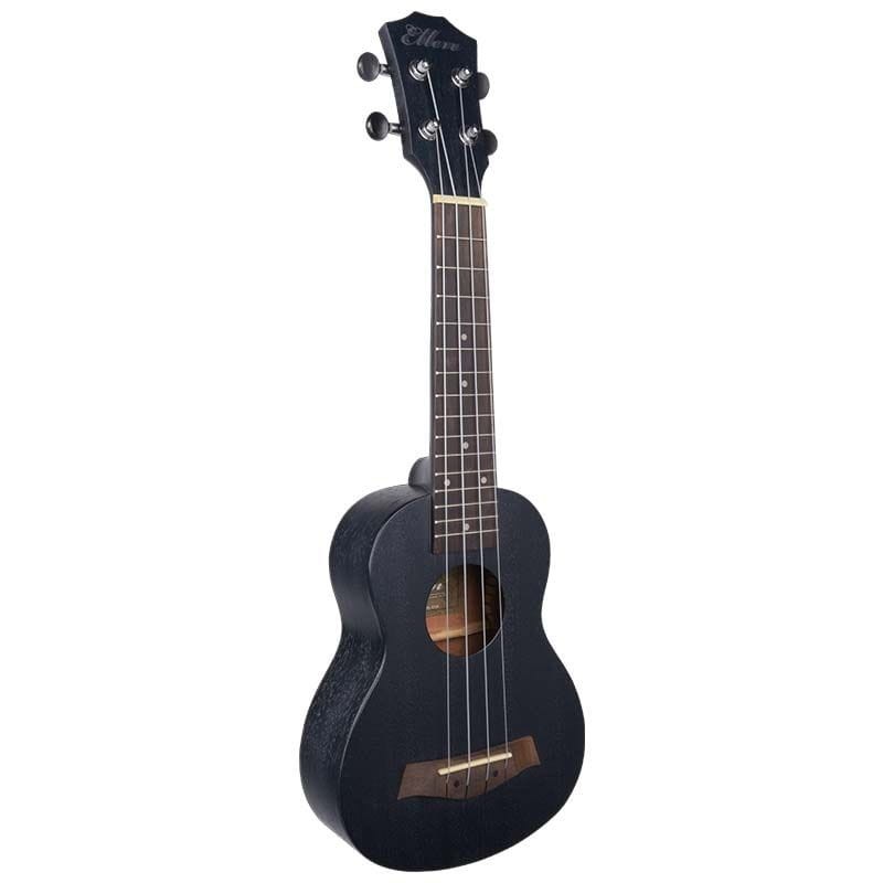 NN ELLEN UKULELE SOPRANOWE CZARNE DO NAUKI