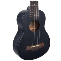 NN ELLEN UKULELE SOPRANOWE CZARNE DO NAUKI