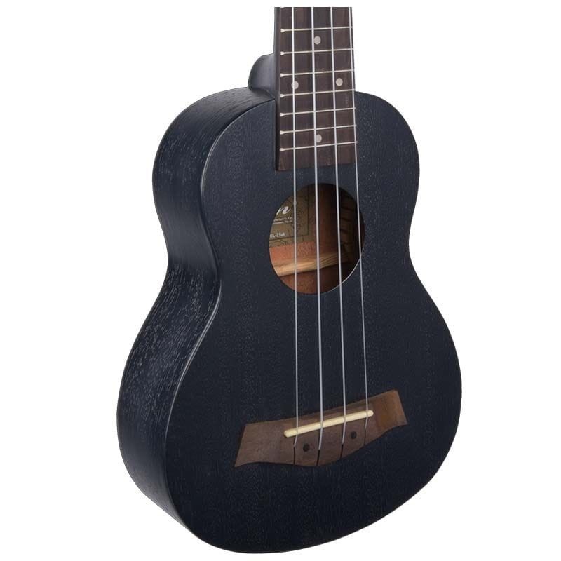NN ELLEN UKULELE SOPRANOWE CZARNE DO NAUKI