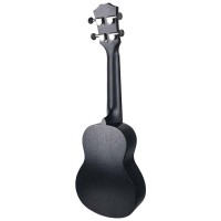 NN ELLEN UKULELE SOPRANOWE CZARNE DO NAUKI