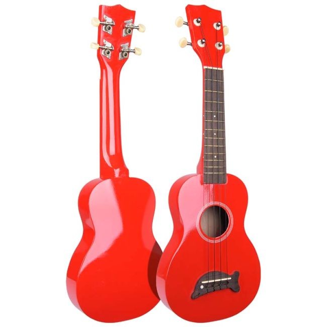 NN UD01 RD UKULELE SOPRANOWE CZERWONE