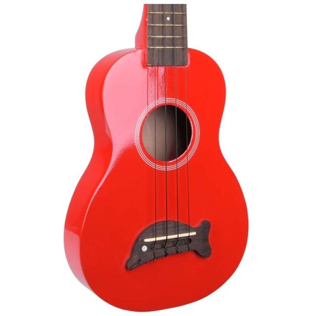 NN UD01 RD UKULELE SOPRANOWE CZERWONE